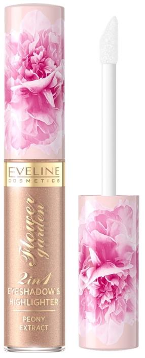 Acu ēnas Eveline Flower Garden, 6.5 ml, zelta krās. 2.0
