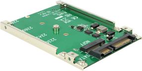 Adapteris Delock SATA III - M.2 SATA B-key SATA 7-pin male, M.2 female, 0 m, žalia sp.