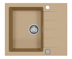 Кухонная мойка Alveus Cadit 10, гранит, 50 см x 59 см x 19.8 см, коричневатый цв.