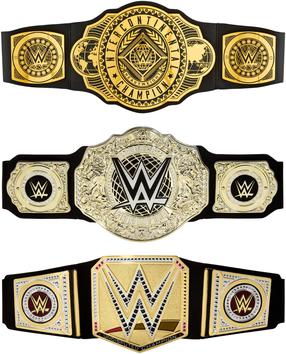 Komplekts lomu spēlei, - Mattel WWE Worl Heavyweight Championship HNY41, (krāsa/dizains tiek izvēlēts nejauši)