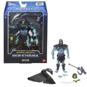 Фигурка-игрушка Mattel Masters Of The Universe Masters Of The Universe New Eternia Skeletor HDR38, 17.7 см, многоцветный
