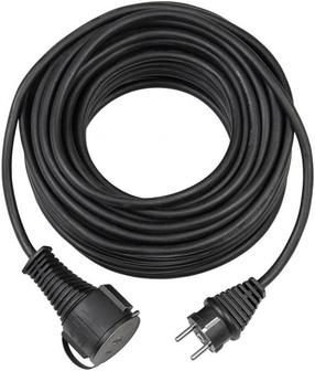 Buitinis ilgintuvas Brennenstuhl H05RR-F, 25 m, 1 lizdo, juoda sp.