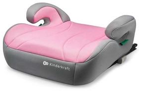  Prece ar bojātu iepakojumu. Sēdeklīši-paliktņi KinderKraft I-BOOST, rozā krās./pelēka krās., 36 kg