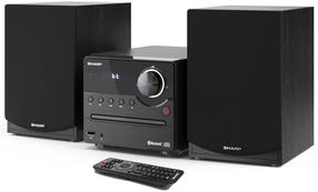 Музыкальный центр Sharp Hi-Fi Micro System XL-B512(BK), 45 Вт, черный цв.