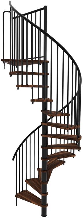 Sraigtiniai laiptai Minka Spiral Smart, 160 cm x 305.5 cm