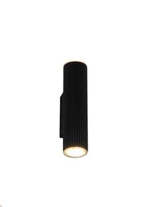 Šviestuvas sieninis Domoletti Icel P16065-2W BK, GU10, 2 x 5 W, juoda sp. / juoda sp.