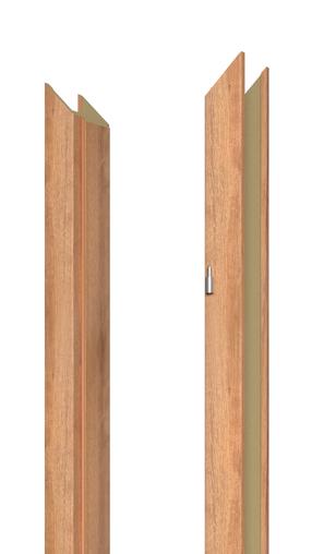 Vertikāla durvju aploda Domoletti, 209.5 cm x 10 - 14 cm x 1 cm, labais, beļģu ozola krās.
