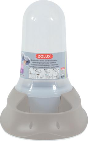 Automātiskā barotava Zolux, 2 l, brūna krās.