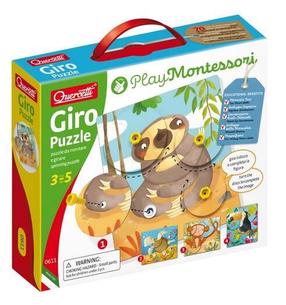 Dėlionė Quercetti Play Montessori Giro, 16 vnt.