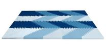 Kilimėlis kūdikiams - dėlionė Skip Hop Playspot Geo, 70 cm x 56 cm, 32 vnt, mėlyna sp.