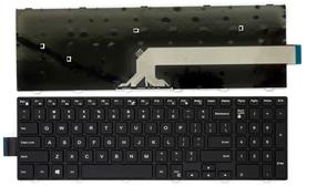 Nešiojamų kompiuterių klaviatūra Dell, juoda, belaidė