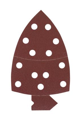 Slīpēšanas loksne Mirka, 80, 15 cm x 10.5 cm, 5 gab.