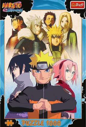 Pusle Trefl Naruto Team 10940, 68.3 cm x 48 cm, 1000 tk, mitmevärviline