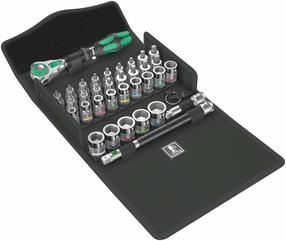 Terkšlinių veržliarakčių ir antgalių rinkinys Wera 8100 SB, 3/8"