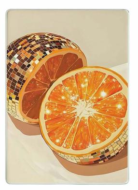 Разделочная доска Hermia Kes 00066, oранжевый цв., 30 см x 20 см
