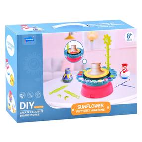 Kūrybos rinkinys, keramikos rato mašina DIY Sunflower, įvairių spalvų