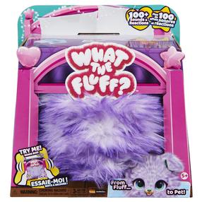 Interaktīva rotaļlieta Furfluff Puppy 6066609, violeta krās.
