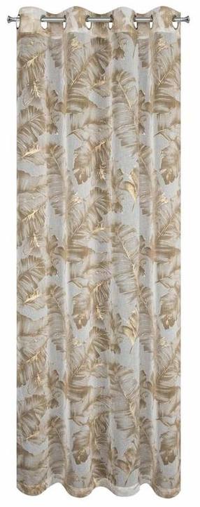 Naktinė užuolaida Layla, smėlio sp., 140 cm x 250 cm