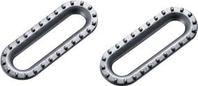 Комплект прокладок педали Shimano XT PD-M8000 SPD YL8098030, алюминий, серый цв., 2 шт.