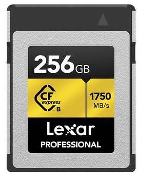Atmiņas karte Lexar Gold Pro, 256 GB, 1750 Mb/s - 1500 Mb/s