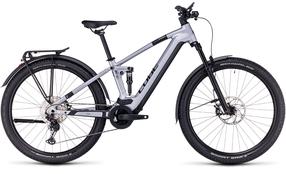 Elektriskais velosipēds Cube Stereo Hybrid 120 Race 750 Allroad, M, 29", 250 W, 20.1 Ah, sudraba krās./melna krās.