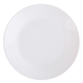 Šķīvju komplekts pusdienu Luminarc Zelie, Ø 25 cm, balta krās.