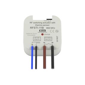 Напольный термостат RFSTI-11B, встраивается в стену, белый цв., -20 - 50 °С