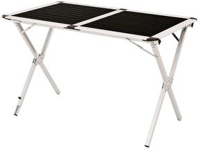 Stovyklavimo stalas Easy Camp Rennes L, juodas, 110 cm x 70 cm x 70 cm