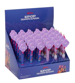 Rašiklis su rašalo trynikliu K-Pop, violetinė sp., 0.7 mm