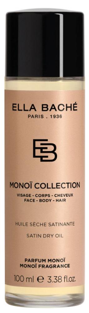 Sejas eļļa, sejas un ķermeņa kopšanai Ella Bache Monoi Satin Dry Oil, 100 ml