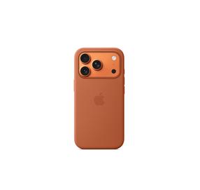 Telefono dėklas Apple Silicone MagSafe MGFJ4ZM/A, terra cotta sp.