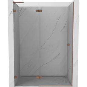 Dušo durys Mexen Lunar L, 135 cm x 200 cm, skaidri sp./vario sp./grūdintas