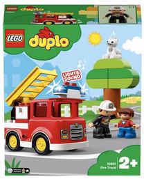 Konstruktorius LEGO Duplo Ugniagesių automobilis 10901, 21 vnt.