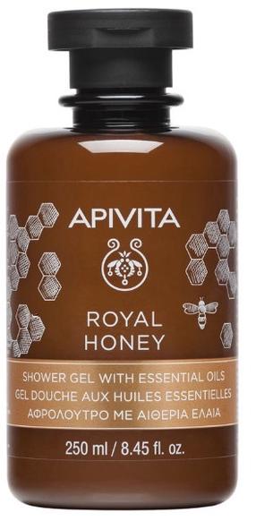 Kūno prausimosi želė Apivita Royal Honey, 250 ml