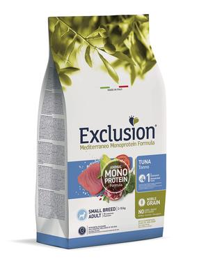 Sausas šunų maistas Exclusion, tunas, 2 kg