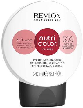 Plaukų dažai Revlon Nutri Color, 500 purple red sp., 500, 240 ml