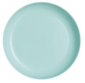 Lėkštė pietų Luminarc Friends Time Turquoise, 25 cm x 25 cm x 4 cm, turkio sp.