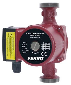 Cirkuliacinis siurblys Ferro 25-60-180, 100 W