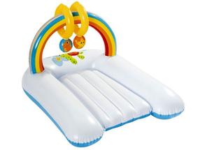 Piepūšams rotaļu laukums Bestway, 81 cm x 63 cm, balta krās./daudzkrāsaina