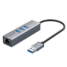 Adapter Extra Digital CA913374 USB 3.0, RJ-45, 0.15 m, hõbe v.