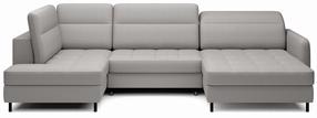 Kampinė sofa Berrto Manhattan 03, pilka sp., dešininė, 165 x 306 cm x 100 cm