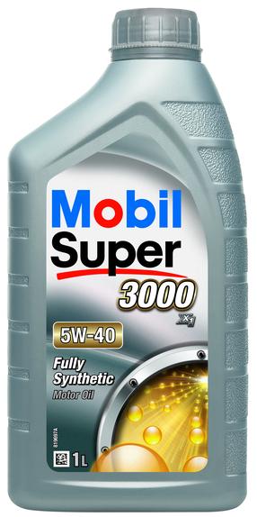 Motoreļļa Mobil Super 3000 5W - 40, sintētiskais, 1 l