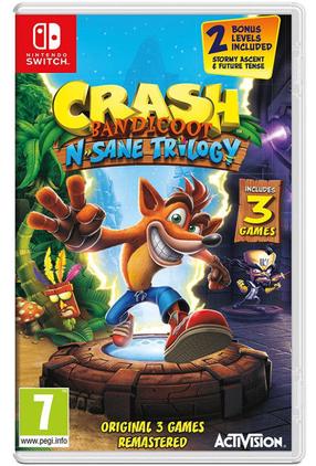 Nintendo Switch mäng Activision Crash Bandicoot N. Sane Trilogy, inglise