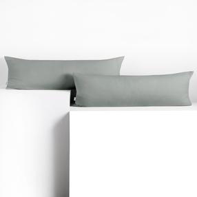 Spilvenu pārvalks Restilo Amber, sudraba krās./pelēka krās., 40 cm x 145 cm, 2 gab.