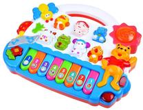 Žaislinis pianinas Cartoon Piano, 4 cm, įvairių spalvų