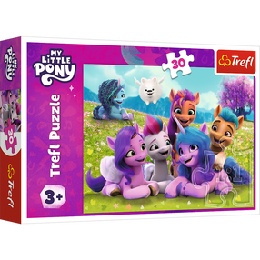 Пазл Trefl My Little Pony 18299T, 20 см x 27 см, 30 шт., многоцветный