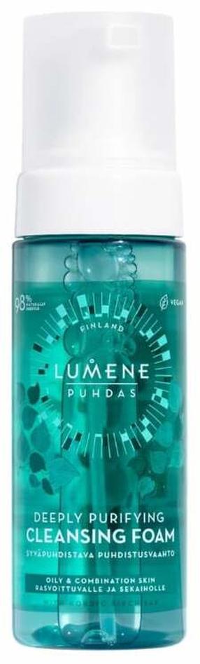 Sejas tīrīšanas līdzeklis, putas Lumene Puhdas Deeply Purifying, 150 ml