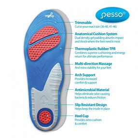 Zolīte Pesso Gel Comfort, 41 - 46