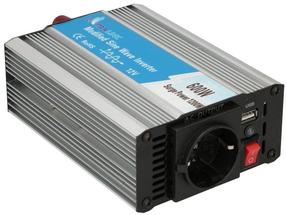 Преобразователь напряжения Extralink OPIM-600W, сталь цв., 230 В