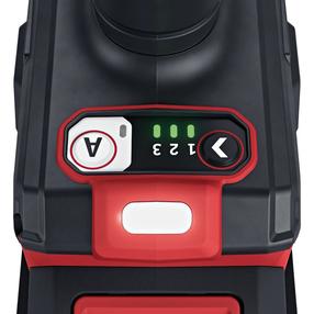 Bezvadu trieciena uzgriežņu atslēga FLEX IW 1/2" 1500 18-EC C 532063, 18 V, 8000 mAh